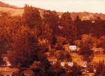 View of Mill Valley Summit Avenue area, 1986
