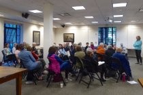 Friends of the Library volunteer meeting, 2018