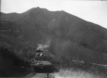 Train tracks removal of the Mt. Tamalpais & Muir Woods Railroad, 1930