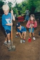 Mill Valley Public Library ground breaking for the new addition, 1997