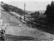 View from Stolte Home towards Three Groves, 1915