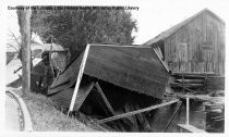 "The Storm" : The Lumber Yard, Close Up of the Damage, 1925 (Photograph Only)