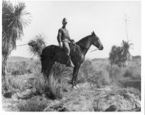 Clyde Hickey in the Cavalry, circa 1915-1917