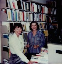 Jean Canepa and Jane Cutting, Volunteers, 1985