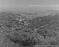 Aerial view of Mill Valley, 1930