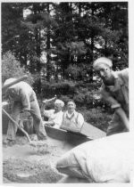 Swiss Club Tell, men at work, 1947