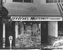 Marion's Maternity exterior, 1967