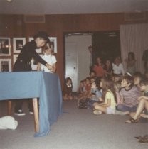 Kid's monster poster contest, 1971