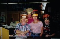 Library staff, Halloween, 1997