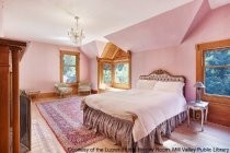 Burlwood pink bedroom