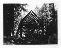 Restoration of John Reed's Sawmill in Old Mill Park, 1968