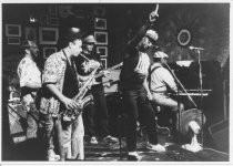 Tim Drummond, Steve Douglas, Ry Cooder, Richard Berry, and Johnny Johnson, 1990
