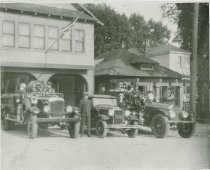 Mill Valley FIre Department in front of station, circa 1919