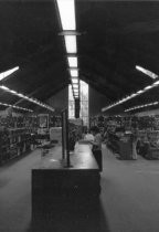 Card catalog and big window in librrary, 1985