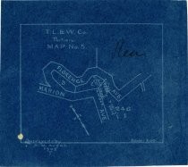 T.L & W. Co. Portion MAP No. 5., 1905