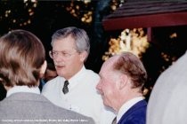 Doug Dawson at Retirement Party for Lee Jordan, City Attorney in 1994