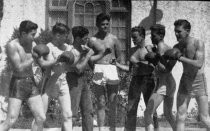 Tamalpais High School boxing club, 1945