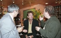 Huey Lewis at the "Big Bad Love" reception, 2001