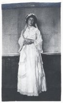 Tamalpais High School student Margie as Miss Pole,1914