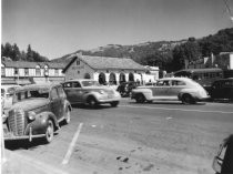 Photograph of downtown midtown Mill Valley, date unknown