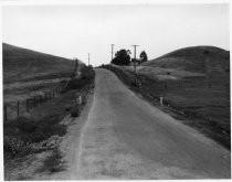 Tiburon Highway looking south near Alto Junction, 1931