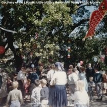 Crowd at Book Fair, Outdoor Art Club, 1964