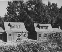 Two homes under construction on Morningsun Ave in Mill Valley, date unknown