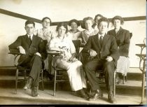 Biology class - Tamalpais High School, 1914