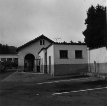 East side of the Mill Valley Depot station 4, Greyhound Bus Station, early 1950's