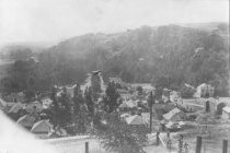 View of downtown Mill Valley, early 1900s