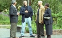 Film director Carl Franklin at the Mill Valley Film Festival Opening Night VIP Reception, 2003