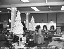 Mayer's Department Store interior, circa 1965