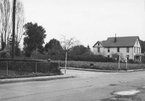 Miller Avenue intersection at Park, circa 1960