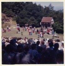 Overall view of the Mountain Play "Rip of the Mountain", 1962