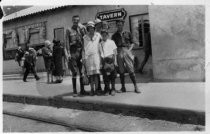 Posing at the Tavern of Tamalpais, circa 1925