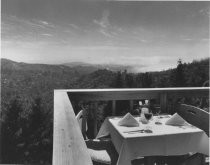 View from the deck of at the Mountain Home Inn, circa 1980's