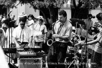 Mitch Woods and His Rocket 88's playing at Plaza Concert, 1992
