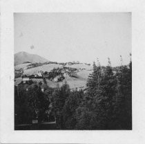 Early view of Mill Valley, circa 1900