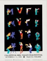 1990 poster from the Mill Valley Film Festival