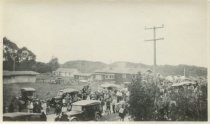 Dipsea Race spectators gathering in Willow Camp, 1920s