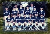 Mill Valley Yankees Little League team, date unknown