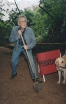 Library groundbreaking 1997