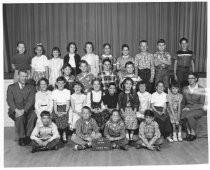 Park School class photo, 1957