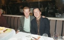 William H. Macy and Ben Fong-Torres, 2001