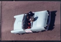 Richard Spotswood and Leslie Brown in Memorial Day Parade, 1980