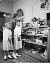 Mill Valley bus station, 1960s