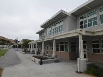 Edna Maguire School north facade, 2018