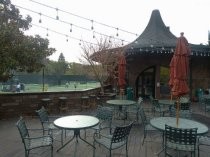 Mill Valley Tennis Club patio, 2016