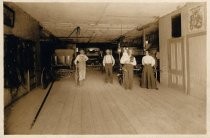 Interior of Dowd's Fashion Stable, 1908