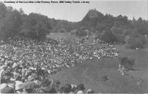 Audience enjoying Mountain Play, date unknown